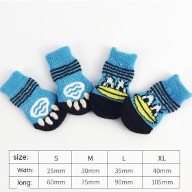 Dog Socks Booties Cat Shoes Anti-scratch (Option: Big Mouth Duck-M)