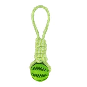 Dog Toys Treat Balls (Color: Green)