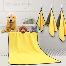 Dog Towels For Drying Dogs Drying Towel Dog Bath Towel (Option: 70x140CM)