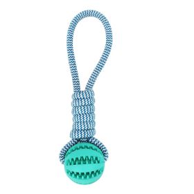 Dog Toys Treat Balls (Color: Blue)