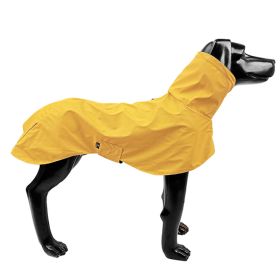 Pet Shell Jacket Dog Waterproof Windproof Raincoat (Option: Yellow-XS)