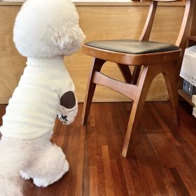 Base Shirt Dog Clothes Autumn Simplicity Clothes (Option: White-XL)